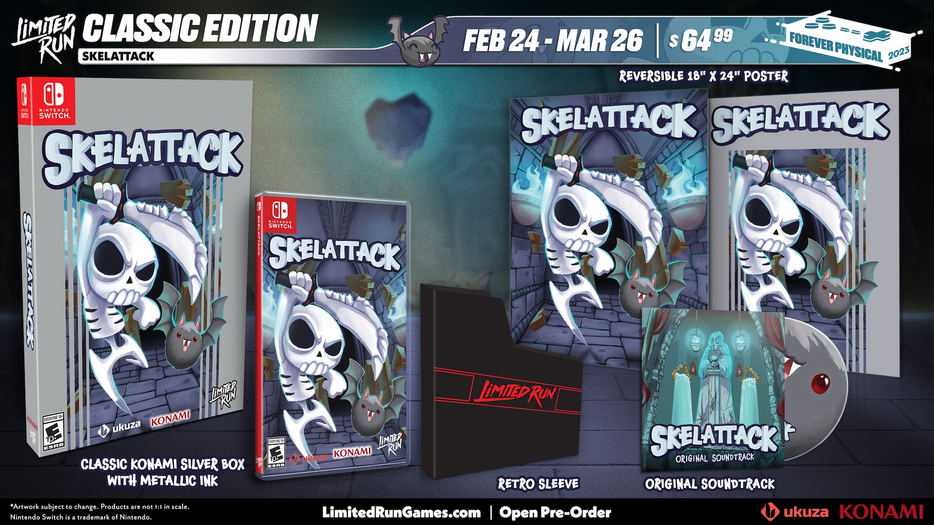Last chance for the Skelattack limited edition physical bundle